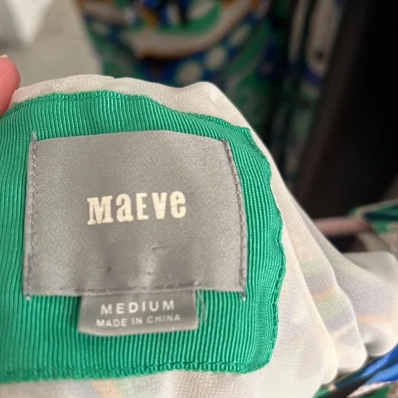 Anthropologie Maeve Bird Folksong Shift Dress Size M - Picture 8 of 8